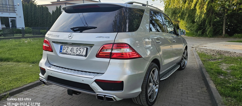 Mercedes-Benz ML cena 155000 przebieg: 163000, rok produkcji 2014 z Swarzędz małe 631